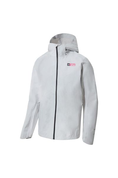 North face hot sale white raincoat