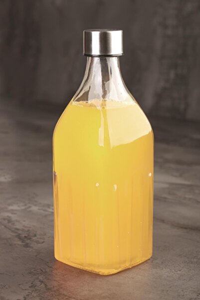 ACAR Kapaklı Cam Şişe 1 Lt