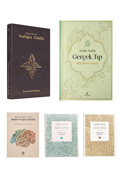 Yitik Şifa Yayıncılık Gerçek Tıp Ve Son Söz Gerçek Tıp Dersleri, Mizaç Ilmi Ile Varlığın Tahlili, Beden Ruh Sağlığı