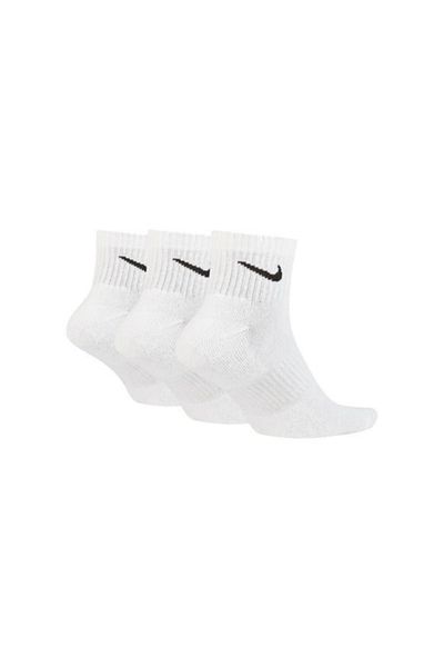 Nike Sx7667-100 Everyday Cush Ankle Sports 3 Pack Men's Sports Socks