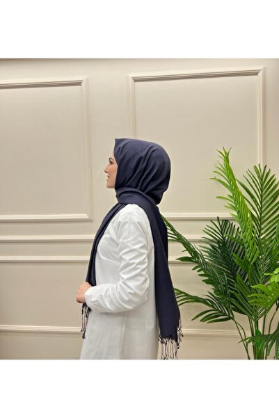 ARMANDA Kroren Ipek Görünümlü Şal-lacivert