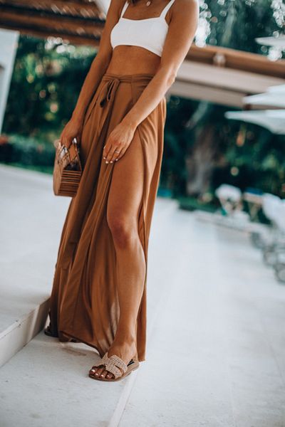 Husufi Freeside Slit Shalwar