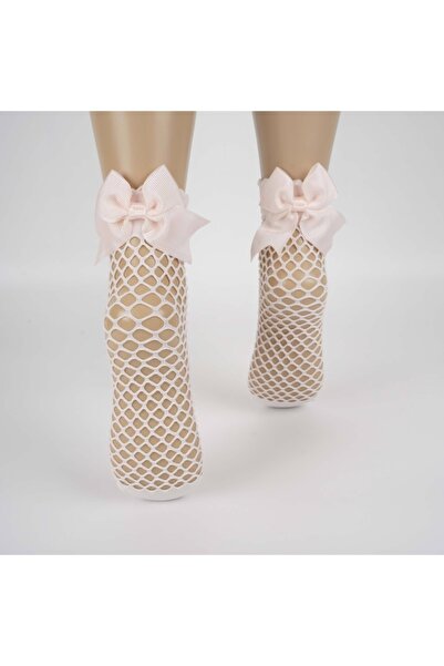 Katamino Κοριτσίστικες κάλτσες με λεπτό πλέγμα Leyan με αξεσουάρ