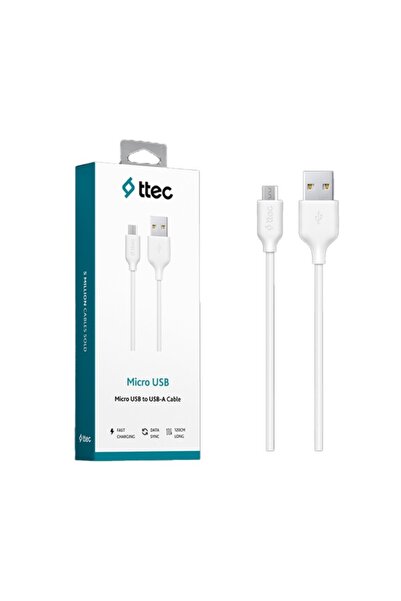 Genel Markalar : Ttec Micro Usb Kablosu Beyaz 2dk7530b