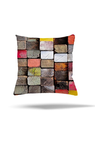 Pelangi نمط رخام حمار وحشي - غطاء وسادة نسائي بسحاب مخفي ووسادة رمي ووسادة مقعد