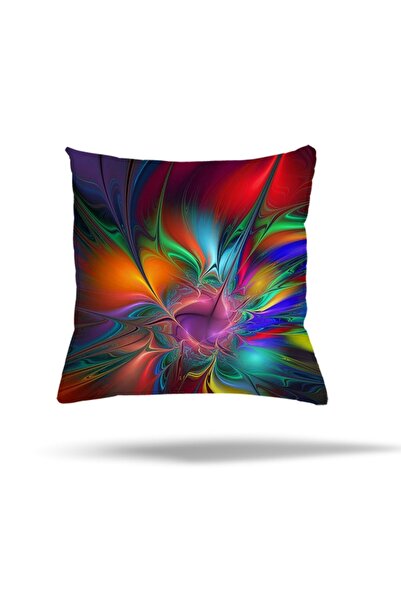 Pelangi الملونة هندسية مخطط العرقية المخفية انغلق وسادة رمي غطاء وسادة مقعد و...