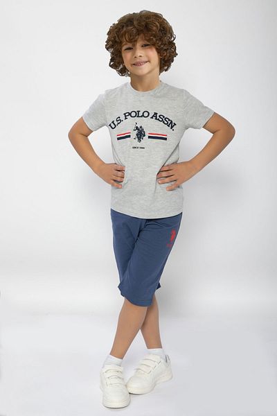 U.S. Polo Assn. Boy's Bermuda Pants Set