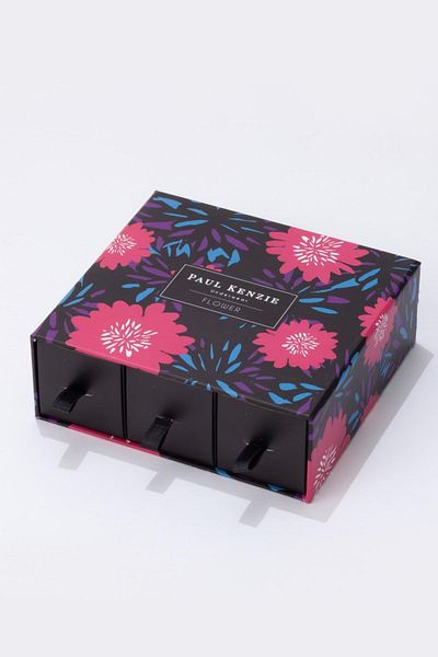 Paul Kenzie Flower Ανδρικά Boxers 3 Τεμαχίων