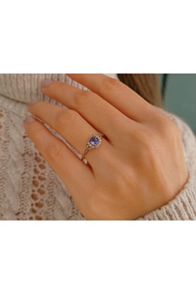 Sirius Pırlanta Pırlanta Ve Tanzanit Taşlı Ajna Yüzük