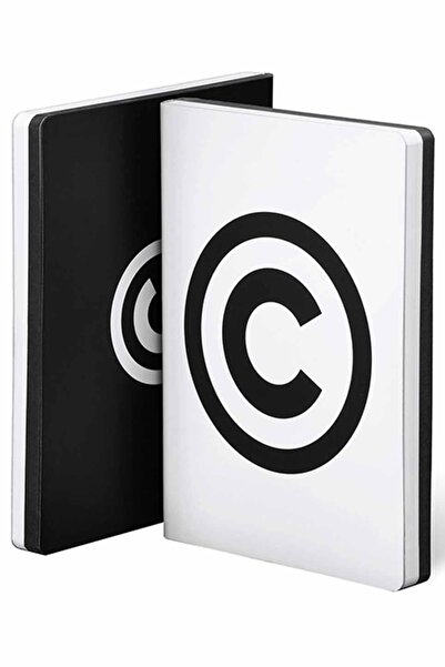 NUUNA Gray Dotted Notebook Copyright (A5 Premium Paper - 256 Pages)