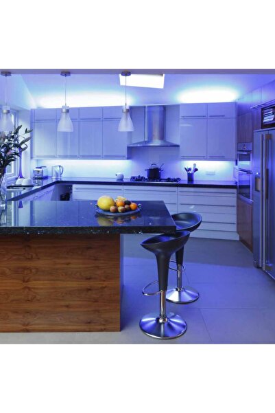 Smyrna Store 2 Metre Rgb Şerit Led Seti Adaptörlü Ve Uzaktan Kumandalı
