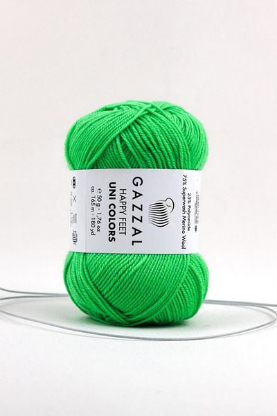 Gazzal Happy Feet Unicorn 50 gr 75% μαλλί μεικτό πλεκτό κλωστή Taka Yarn (3570 HPPYF)