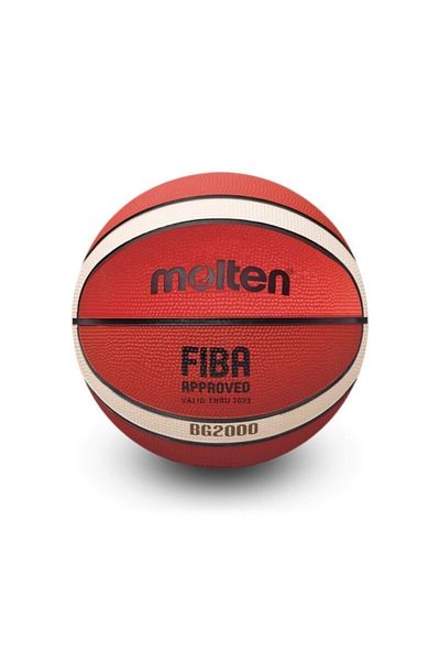MOLTEN كرة سلة مطاطية رقم 5 معتمدة من Fıba B5g2000