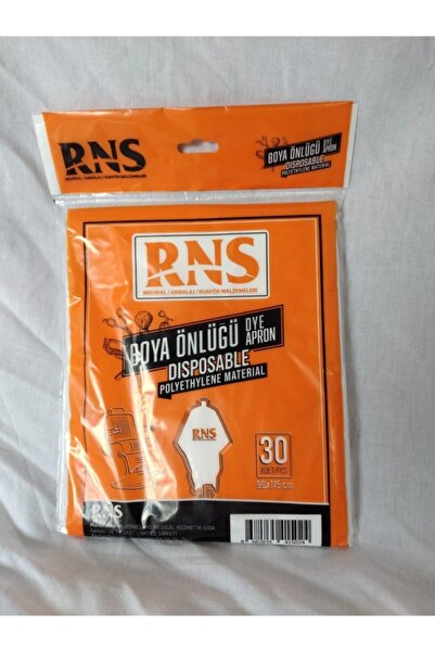Rns Tek Kullanımlık Boya Önlüğü 30'lu