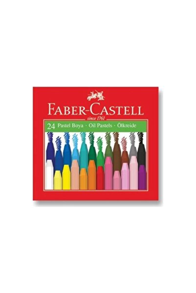 Faber Castell Faber-castell Cardboard Box Pastel Paint, 24 Colors Pieces