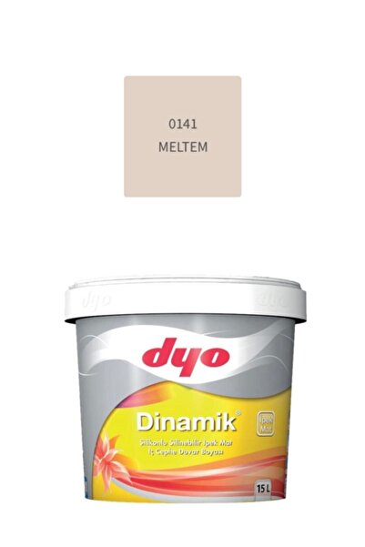 Dyo Dinamik Silikonlu Silinebilir Ipek Mat Iç Cephe Duvar Boyası Kum Beji 15 Lt