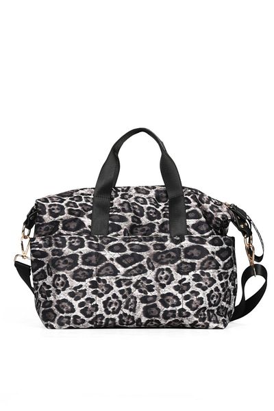 ÇÇS 16523 Women's Shoulder Strap Handbag Leopard Patterned