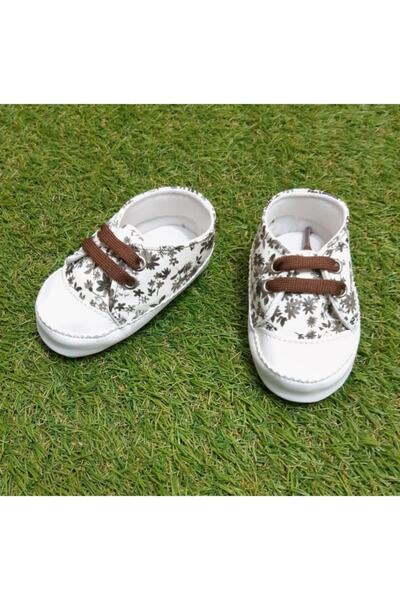 Sönmez Baby Çiçek Bahçesi Desen Bebe Ev Ayakkabı Patik