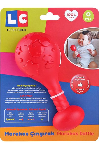 lets be child خشخيشة الماراكس الحمراء