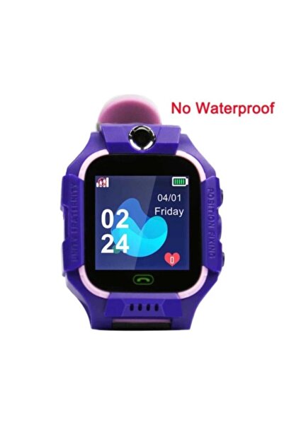 SmartWatch Akıllı Çocuk Saati Konum Takipli Sim Kart Girişli Lacivert Pembe