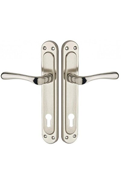 Nobel Kumru Yale One Set Nickel Satin Door Handle