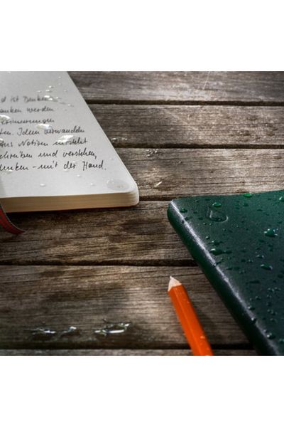 Leuchtturm1917 Outlines, Weather Resistant Notebook, Bag Size (b6+), Soft Cover, Orange