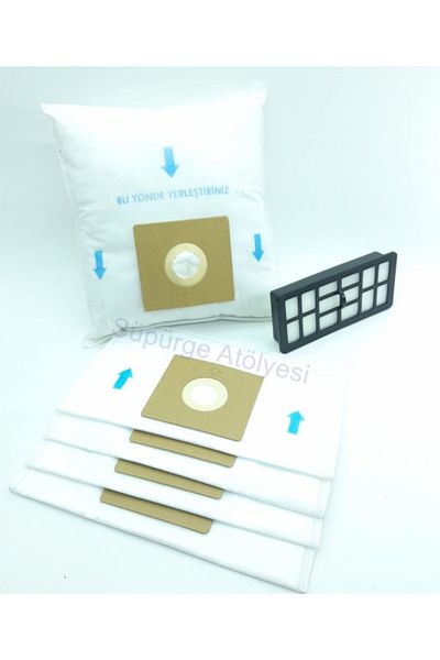 Arçelik S 4210-4240-4250 10 Pieces Original Dust Bag and Filter Set