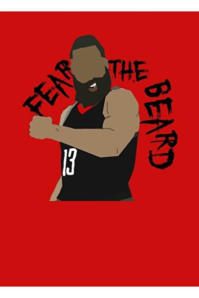 Universal Διακοσμητική Ξύλινη Αφίσα Τρόμου με Γένια