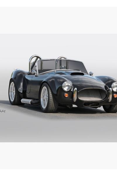 Universal 1965 Ford Cobra 427 Ξύλινη διακοσμητική αφίσα για το τραπέζι