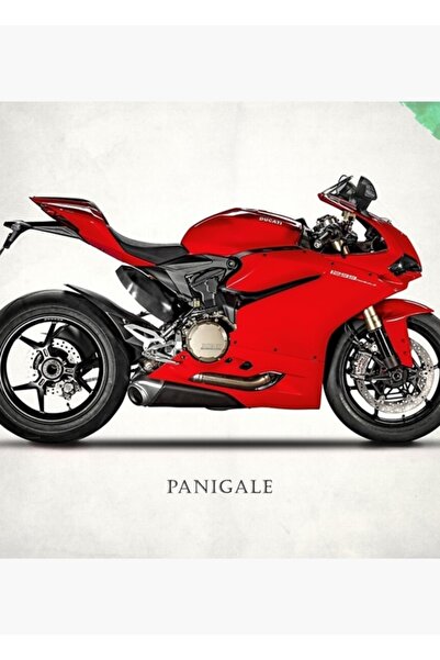 Universal Panigale 1299 Ξύλινη Διακοσμητική Αφίσα Ζωγραφικής