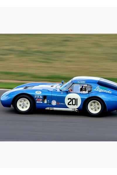 Universal Cobra Daytona Coupe No 201 Slikanje Drveni Poster Dekorativni