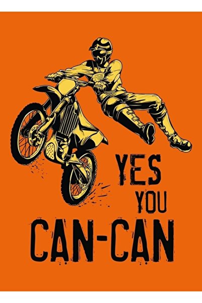 Universal Dirt Bike Motocross Υπέροχο Σχέδιο Ναι, μπορείτε να το κάνετε Ξύλιν...