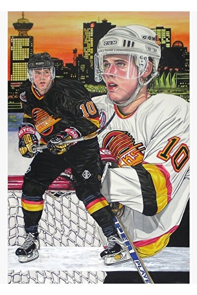 Universal Πίνακας Pavel Bure, Ξύλινη Διακοσμητική Αφίσα