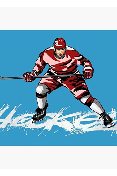 Universal Διακοσμητική ξύλινη αφίσα για τραπέζι χόκεϊ