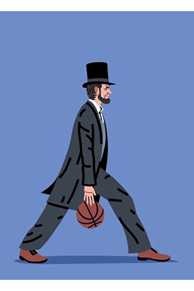 Universal Poster decorativ din lemn Balling Lincoln