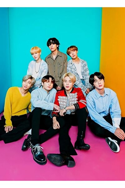 Universal BTS! Pictură Scenă Curcubeu Poster din lemn decorativ Cod2168
