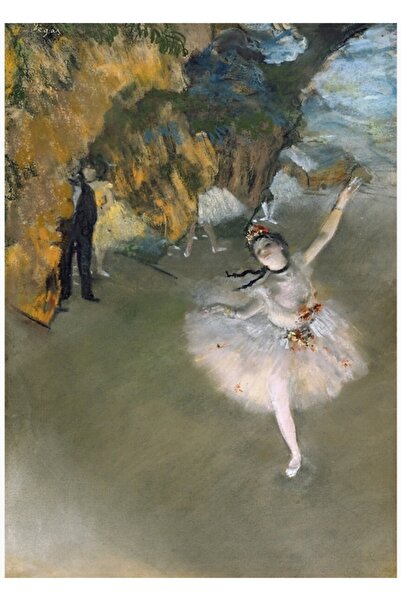 Universal Έντγκαρ Ντεγκάς - Το έργο τέχνης «Αστέρι ή Χορεύτρια στη Σκηνή» Ξύλ...