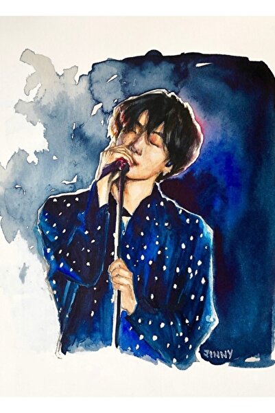 Universal 190615 Jungkook Ξύλινη Διακοσμητική Αφίσα Κωδικός3532