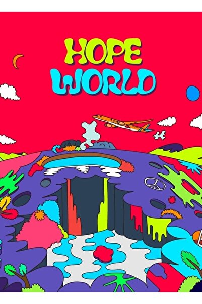 Universal J-hope Hope World Mixtape Ξύλινη Διακοσμητική Αφίσα Κωδικός1653