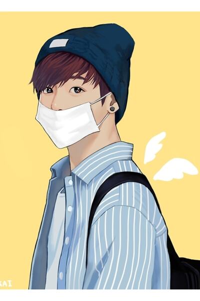 Universal Let's Fly Jungkookie Ξύλινη Διακοσμητική Αφίσα Κωδικός2171