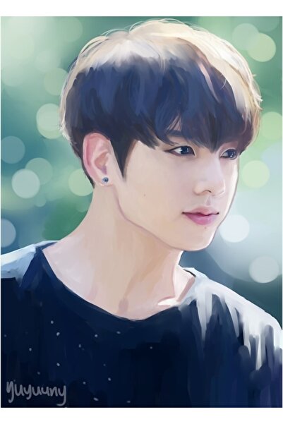 Universal Διακοσμητική Ξύλινη Αφίσα Jungkook Tablo Κωδικός5329