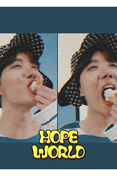 Universal Jhope Τα όνειρα πίσω από τη σκηνή Αισθητικός πίνακας ζωγραφικής Ξύλ...