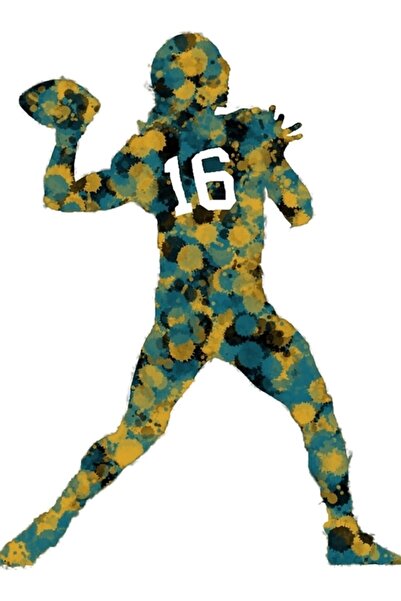 Universal Διακοσμητική ξύλινη αφίσα με εικόνα του Λόρενς Σπάντινγκ