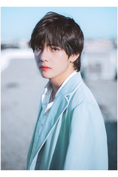 Universal Tablou decorativ din lemn Taehyung, Poster, Cod5209