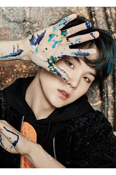 Universal Suga - Bangtan Boys Ξύλινη Διακοσμητική Αφίσα Πίνακα Κωδικός2689