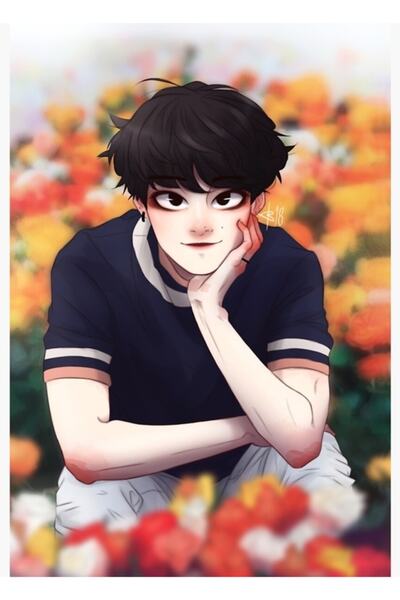 Universal Poster decorativ din lemn Yoongi Flor 1 Tablo Cod4051