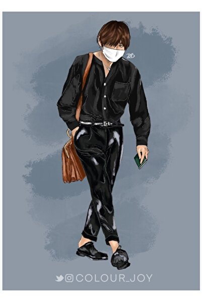 Universal Διακοσμητική ξύλινη αφίσα με θέμα το αεροδρόμιο Taehyung, Κωδικός 2017