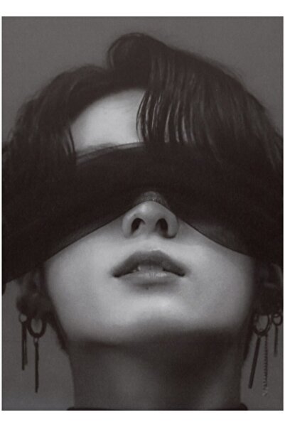 Universal Διακοσμητική Ξύλινη Αφίσα Jungkook Tablo Κωδικός5239