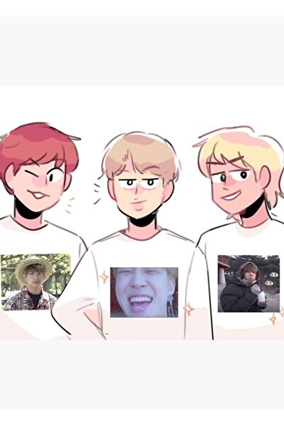 Universal Οι αστείες εικόνες μιμιδίων Maknae έχουν τελειώσει! Επιτραπέζια Ξύλ...