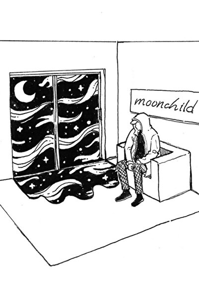 Universal Moonchild Rm Ξύλινη Διακοσμητική Αφίσα Κωδικός4239